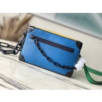 𝐋𝐎𝐔𝐈𝐒𝐕𝐔𝐈𝐓𝐓𝐎𝐍 M44840 Green Pink Mini Soft Trunk Handbag